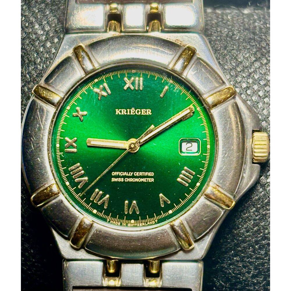 Vintage Men’s Krieger Swiss Chronometer M929